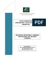 Resumen Ejecutivo Del Proyecto "MECÁNICA INDUSTRIAL CABRERA'