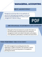 Introduction To Managerial Accounting Printed Materials