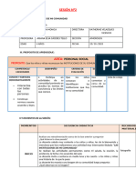 Sesión de Clase Instituciones de Mi Comunidad-4 Años