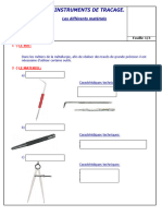 Les Instruments de Tracage