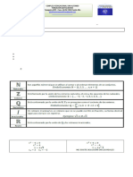 Actividad N°3. Matemática 3ro Medio