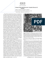 Bishnu P. Khanal and Eugene R. Zubarev - Purification of High Aspect Ratio Gold Nanorods: Complete Removal of Platelets