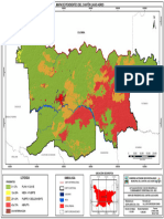 Mapa - Pendientes - Lago - Agrio