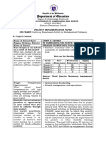 PIP Catch-Up Homebased Activity in Mathematical Problems