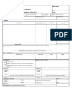 Disbursement Voucher For Philippine Government Agency