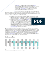 Column Chromatography in Chemistry Is A Method Used To Purify Individual Chemical Compounds From Mixtures of Compounds