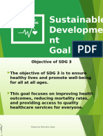 SDG 3 - Good Health and Well-Being