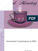 Periodontal Considerations in RPD