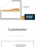 SPP3701 CLASS 09 July 2024 (Crystallazation, Evaporation and Absorption)