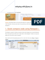 Notepad++++ Jqueryyyy Tutorial