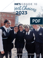 Subject Choices Booklet For Grade 10 2023