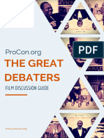 Great Debaters Discussion Guide