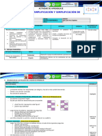 Sesión "Nos Reforzamos en Amplificación y Simplificación de Fracciones".