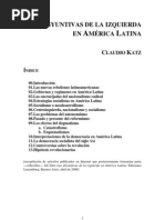 Katz, Claudio - Las Disyuntivas de La Izquierda en América Latina