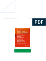 Mathematical Analysis of Continuum Mechanics and Industrial Applications III Proceedings of the International Conference CoMFoS18 Hiromichi Itou all chapter instant download