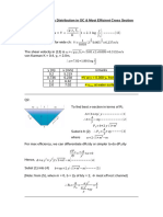 CV2015 - Tut 4 Soln - Vel Dist in OC & Most Efficient X-Section