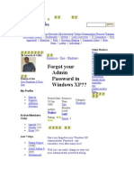 Breaking Password During Booting