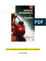 Group Dynamics For Teams 5th Edition Textbook