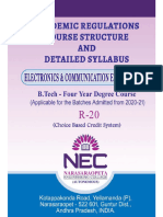 R20 B.tech - ECE Syllabus