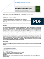 A Study of Hierarchical Risk Parity in Portfolio C