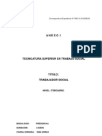 Res. 1666-06 - Anexo - Trabajo Social