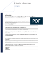 UFSS1522 Education and Career Plan Worksheet - FINAL