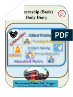 Internship Daily Diary - H Scheme