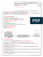 Fiche Enseignant - Eau 1AC FR Prof - Bazhar (WWW - Pc1.ma)