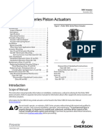 Fisher 585C Actuator IOM d102087x012 - 124044