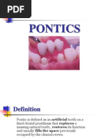 Pontics (Fixed Prosthodontics Seminar @AmCoFam)