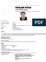 CV Flavio Medina Modificado y Actualizado Al 15 de Marzo Del 2023