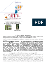 Le Processus de Fabrication Du Sucre