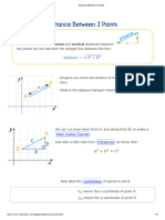 3.3.1 Distance Between 2 Points