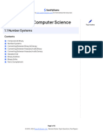 1.1 Number Systems