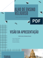 Trabalho de Ensino Religioso