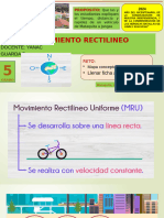 Movimiento Rectilineo Uniforme Mru: Titulo