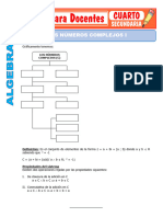 Los Numeros Complejos I para Cuarto de Secundaria