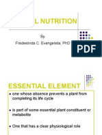 Bio121 Mineral Nutrition 2