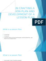 True Script Tips in Crafting A Lesson Plan and Development