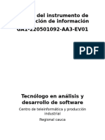 Diseño Del Instrumento de Recolección de Información