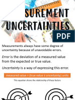 Measurement Uncertainties