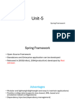 Unit-5-Spring Framework