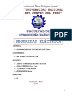 Trabajo de Seguridad Electrica Monografia