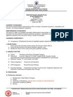 Nature of Roots of Quadratic Equations Semi Detailed LP