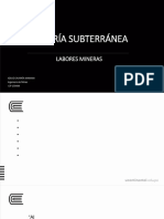 09 MS Tema V Labores Mineras