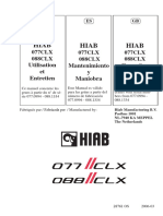 Hiab Operations and Maintenance Manual