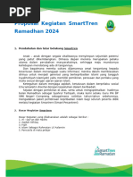 Proposal Kegiatan SmartTren Ramadhan 2024