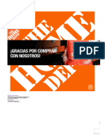 The Home Depot México - Confirmación de La Orden