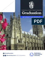 Canterbury Graduation Booklet