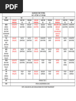 Time Table 16TH-21ST September